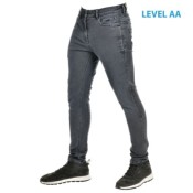 Jean moto homme Overlap Sydney Gris