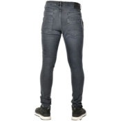 Jean moto homme Overlap Sydney Gris