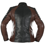 Veste moto cuir femme Overlap Tina